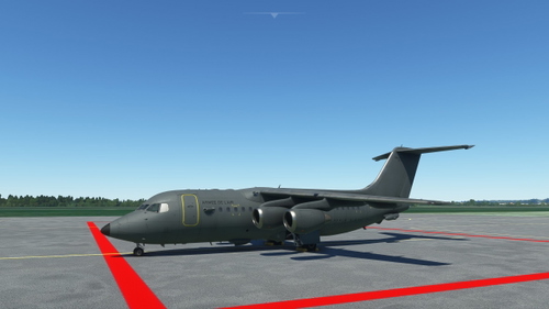 BAe 146-200QC French Air Force (Fictional)