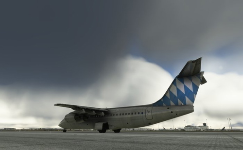 BAe 146-300 Bayern Express     (8K Livery)