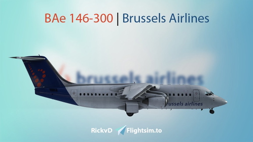 🛩️ BAe 146-300 | Brussels Airlines [4K] 