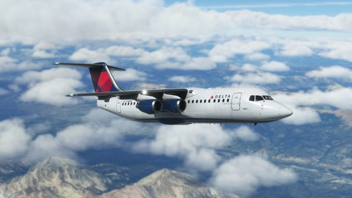 BAe 146-300 Delta Connection (Fictional)