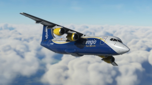 BAe 146-300 | Euregio Airlines [fictional airline] | Fleet package 
