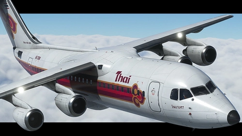 Bae 146-300 HS-TBM Thai Airways 