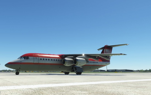 BAe 146-300 LTU (8K Livery)