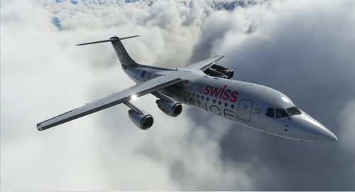 BAe 146-300 Star Alliance 15 Years HB-IYU