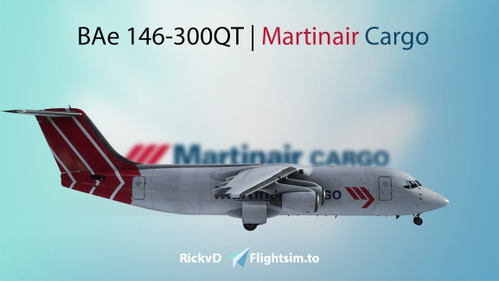 🛩️ BAe 146-300QT | Martinair Cargo [4K] 