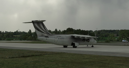 BAE Systems Corporate | G-TYPH | JustFlight BAe 146-200 | 8K Resolution