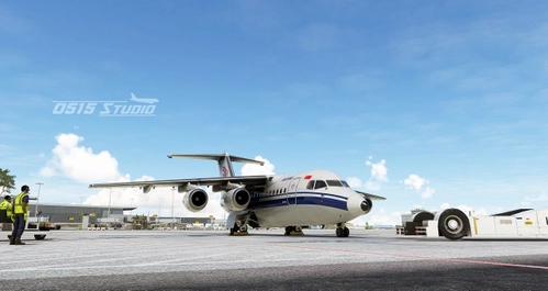 【0515STUDIO】BAE146 Air China (中国国际航空） B-2709