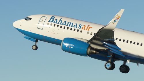 Bahamasair 737-700 fleet