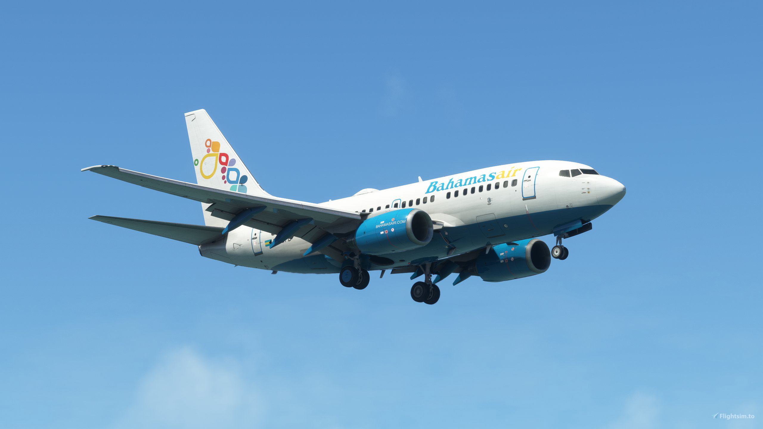 BahamasAir PMDG 737600 for Microsoft Flight Simulator MSFS
