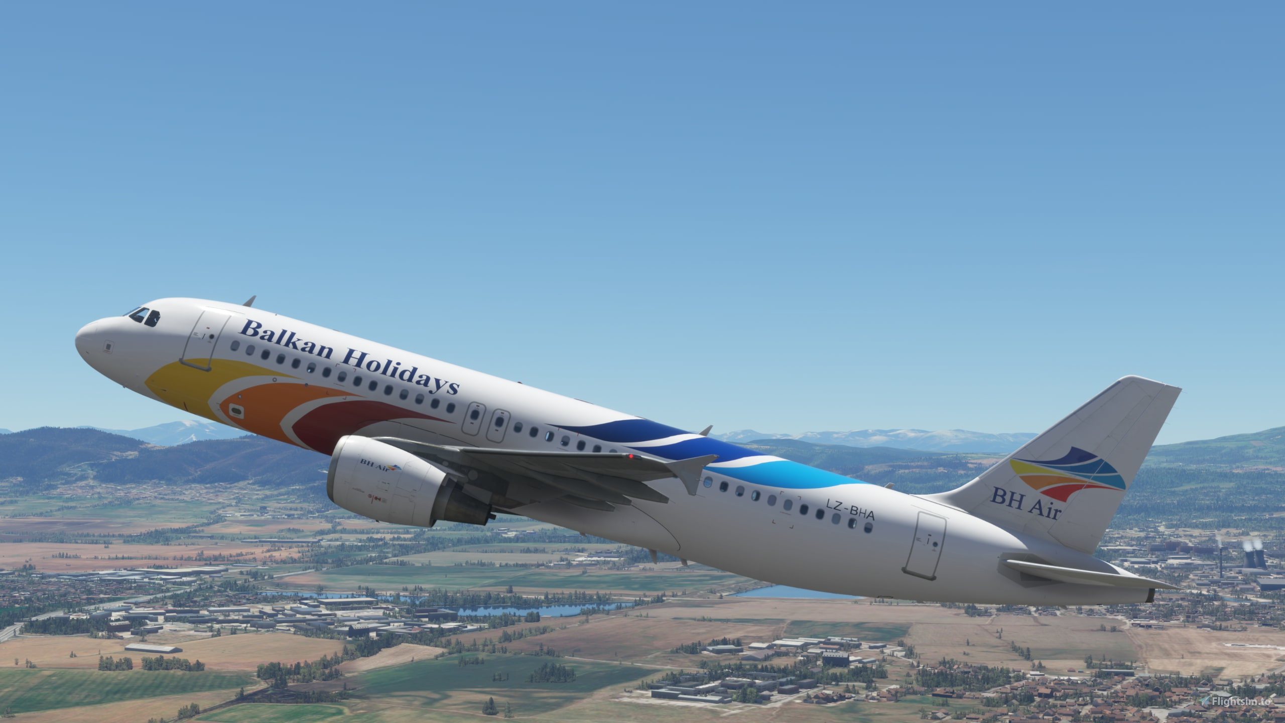 Balkan Holidays Air (BH Air)for Fenix A320 for Microsoft Flight