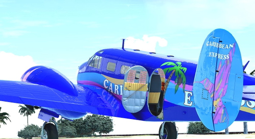 Beech 18 Caribbean Express