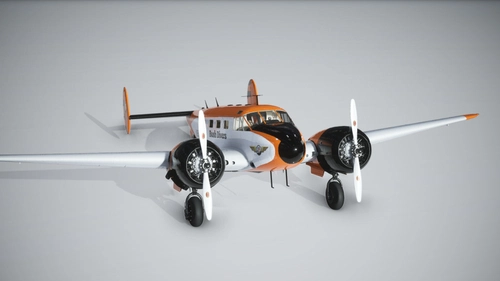 Beech D-18S Bush Divers Livery, Paint and Metal variants