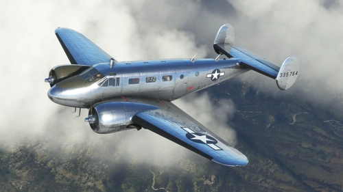 Beech UC-45F Expeditor 43-35764 "Factory Fresh"