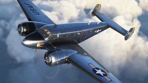 Beechcraft C-45H "The Redhead" N9550Z