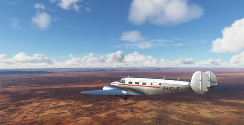 Beechcraft D18S Connellan Airways VH-CLF