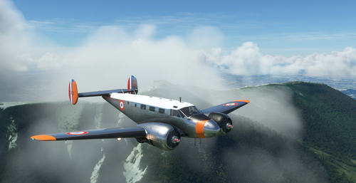 Beechcraft D18S French Air Force