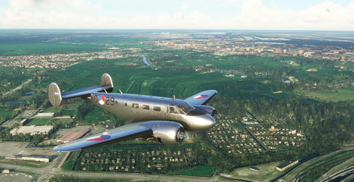 Beechcraft D18S PH-KHV