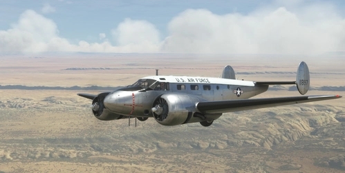 Beechcraft D18S USAF 51-11897