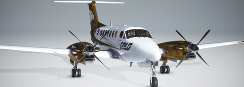 Beechcraft King Air 350i - Gold Virtual Airlines 10 Years