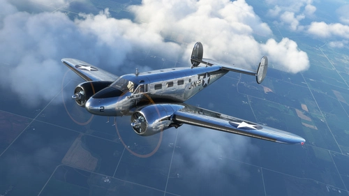 Beechcraft UC-45J Expeditor BuNo.39750 (N12718)