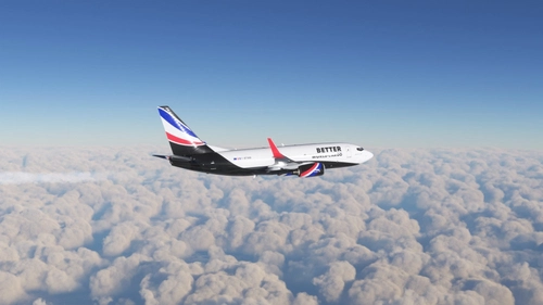 Better World VA PMDG Boeing 737-700 Freighter (Black Version) - 8K