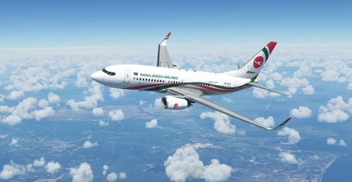 Biman Bangladesh "2010 livery" PMDG B737-700