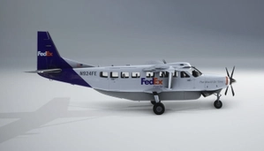 Black Square C208 | N924FE | FedEx Feeder thumbnail 2