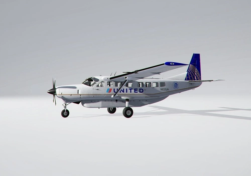 Black Square C208 | United Airlines Fictional