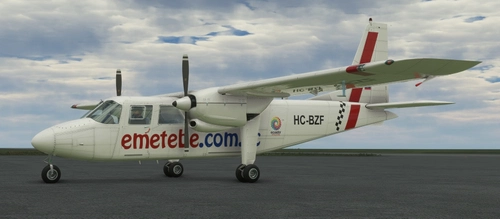 [BlackBox] EMETEBE Britten-Norman BN2 Islander V2
