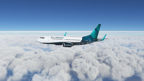 Blu Arrow VA PMDG Boeing 737-700 - 8K