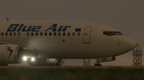 Blue Air [4K] YR-BMR - PMDG 737-700