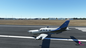 Blue Factory livery for ASOBO DAHER TBM 930 [8K] thumbnail 7