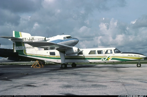 BN2-2A Trans Jamaican Trislander 6Y-JJI repaint