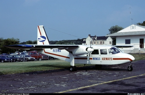 BN2 Islander Wings Airways N19WA repaint request