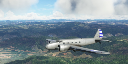 Boeing 247 Chinese Air Force White Eagle