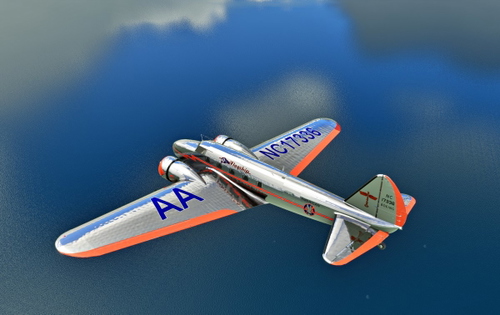 Boeing 247d American Airlines Restored