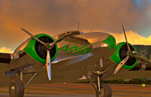 Boeing 247d Canadian Colonial Airways