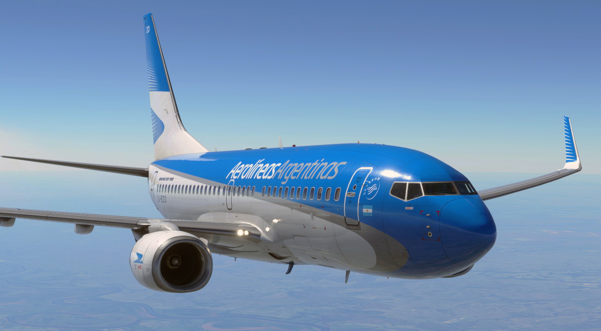 Boeing 737-700 Aerolíneas Argentinas LV-BZO new - Image 1