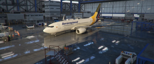 Boeing 737-700 PMDG Aeroregional (3 liveries)