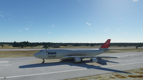 Boeing 747-8 BCF NWA Northwest Cargo 4K [No mirroring]