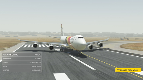 Boeing 747-8F Air Belgium Cargo 4K [No mirroring]