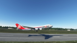 Boeing 747-8F Cargolux 50 Years 4K [No mirroring] thumbnail 6
