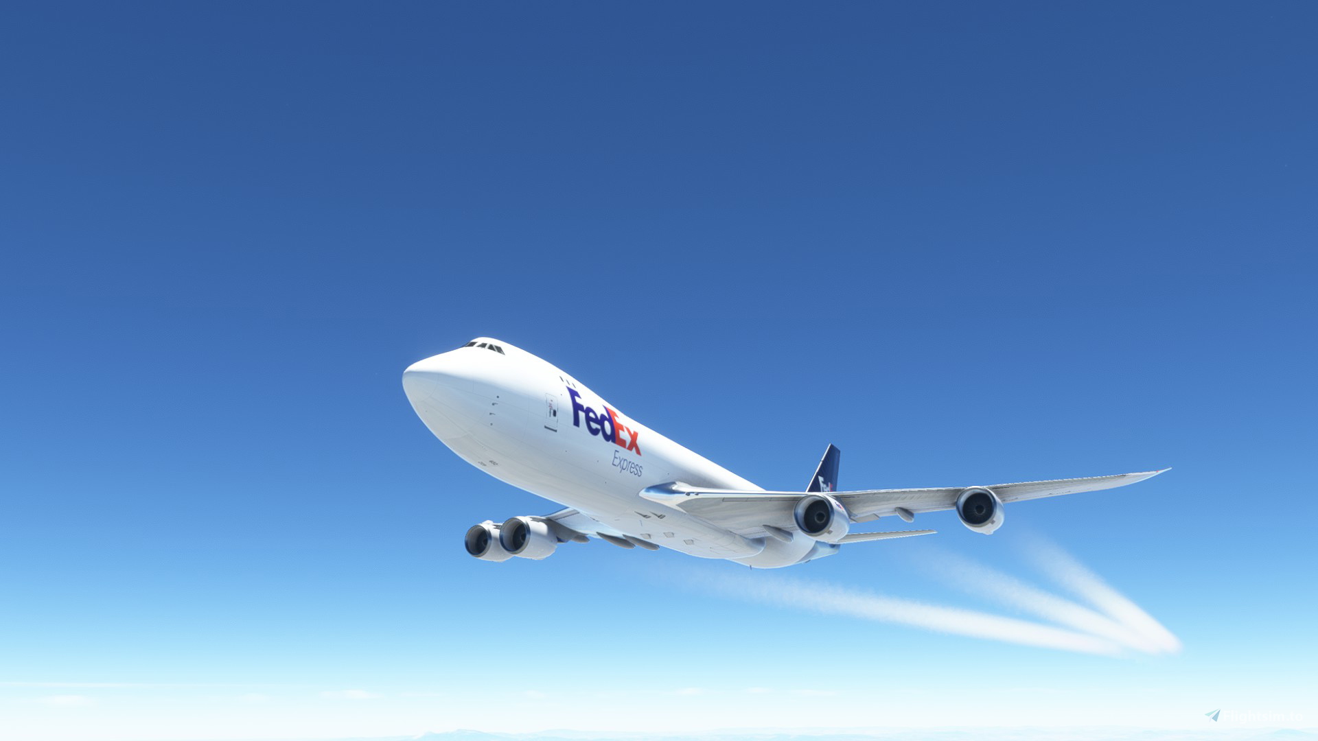Boeing 747-8F Fedex Cargo 4K [No mirroring] for Microsoft