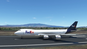 Boeing 747-8F Fedex Cargo 4K [No mirroring] thumbnail 2