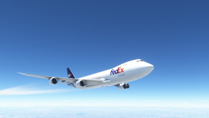 Boeing 747-8F Fedex Cargo 4K [No mirroring] thumbnail 9