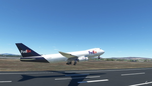 Boeing 747-8F Fedex Cargo 4K [No mirroring] thumbnail 3