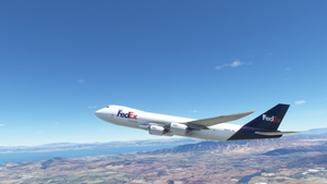 Boeing 747-8F Fedex Cargo 4K [No mirroring] thumbnail 5