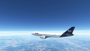 Boeing 747-8F Fedex Cargo 4K [No mirroring] thumbnail 10