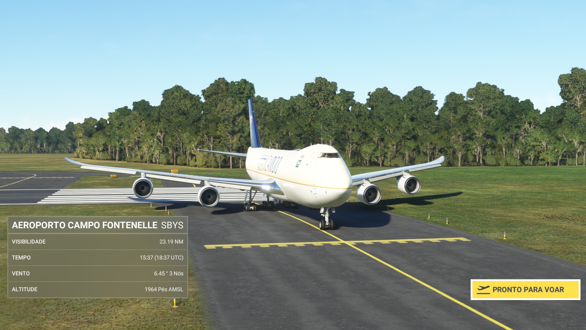 Boeing 747-8F Saudia Cargo 4K [No mirroring] - Image 1