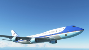 Boeing 747-8i Air Force One 4K [No mirroring] thumbnail 12